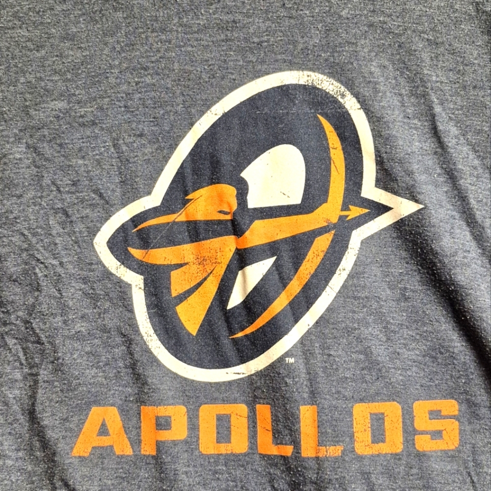 Orlando Apollo's Gray and Orange T-Shirt